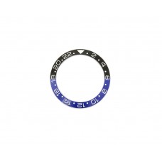 Inserto in ceramica blu nero compatibile per ghiera Rolex GMT Master II 126710BLNR RLX