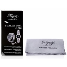 Panno professionale lucidante hagerty pulizia acciaio lucida orologi gioielli stainless steel cloth