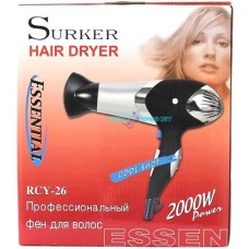Asciugacapelli professionale con modulatore 2000w surker rcy-26 phon hair dryer