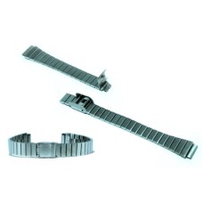 Cinturino in acciaio compatibile con orologi casio ansa 12mm serie LA670WA CINTURINI PER OROLOGI, Cinturini in Acciaio Metallo image