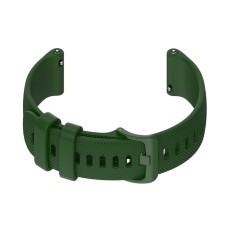 Cinturino per orologio in silicone a verde 22mm gomma smartwatch BR42 CINTURINI PER OROLOGI, Cinturini in Gomma Silicone Caucciu' Pvc image