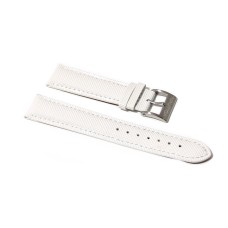 Cinturino per orologio nautica originale bianco pelle lorica ansa 20mm a21520g