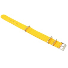 Cinturino per orologio nautica originale cordura giallo ansa 20mm a09918g