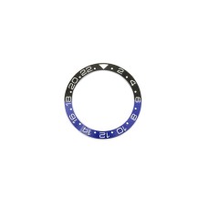 Inserto in ceramica blu nero compatibile per ghiera Rolex GMT Master II 126710BLNR RLX