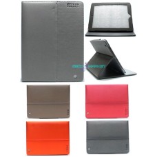 Ipad 2 3 apple custodia stoffa cover tessuto stand case supporto vari colori